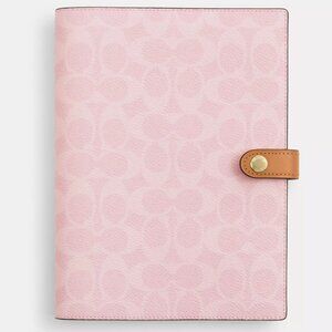 Coach Powder Pink Notebook